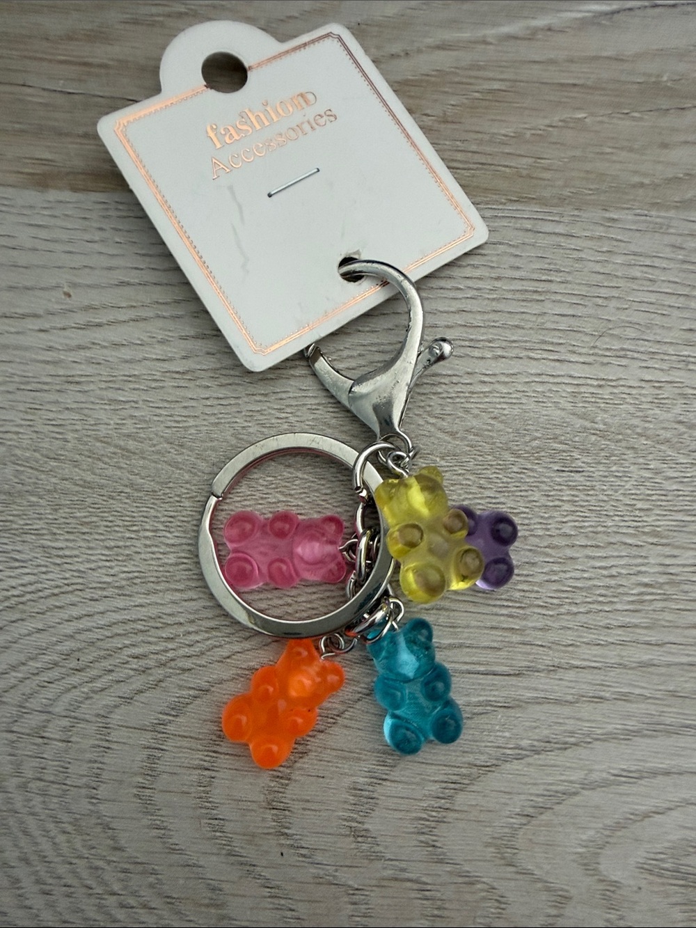 Gummy Bear Keychain - Multicolor